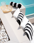 Monochrome Outdoor Cushions (2 Pieces)