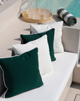 Verde Green Outdoor Cushion