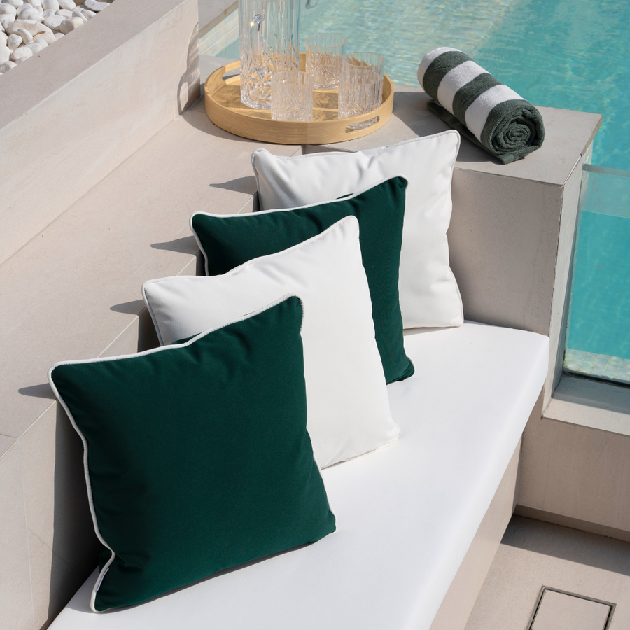 Verde Green Outdoor Cushion