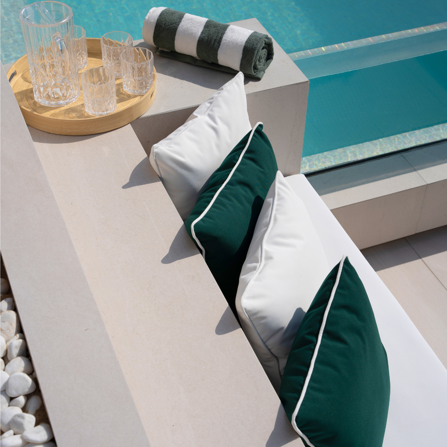 Verde Green Outdoor Cushion