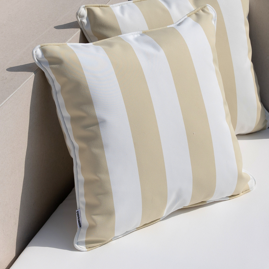 Sand Stripe Outdoor Cushion