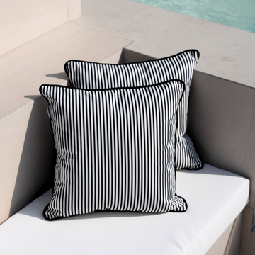 Midnight Lines Outdoor cushion