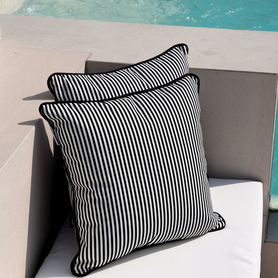 Midnight Lines Outdoor cushion