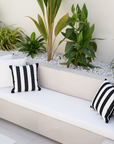 Monochrome Outdoor Cushions (2 Pieces)