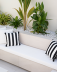 Cotton White Outdoor Cushion