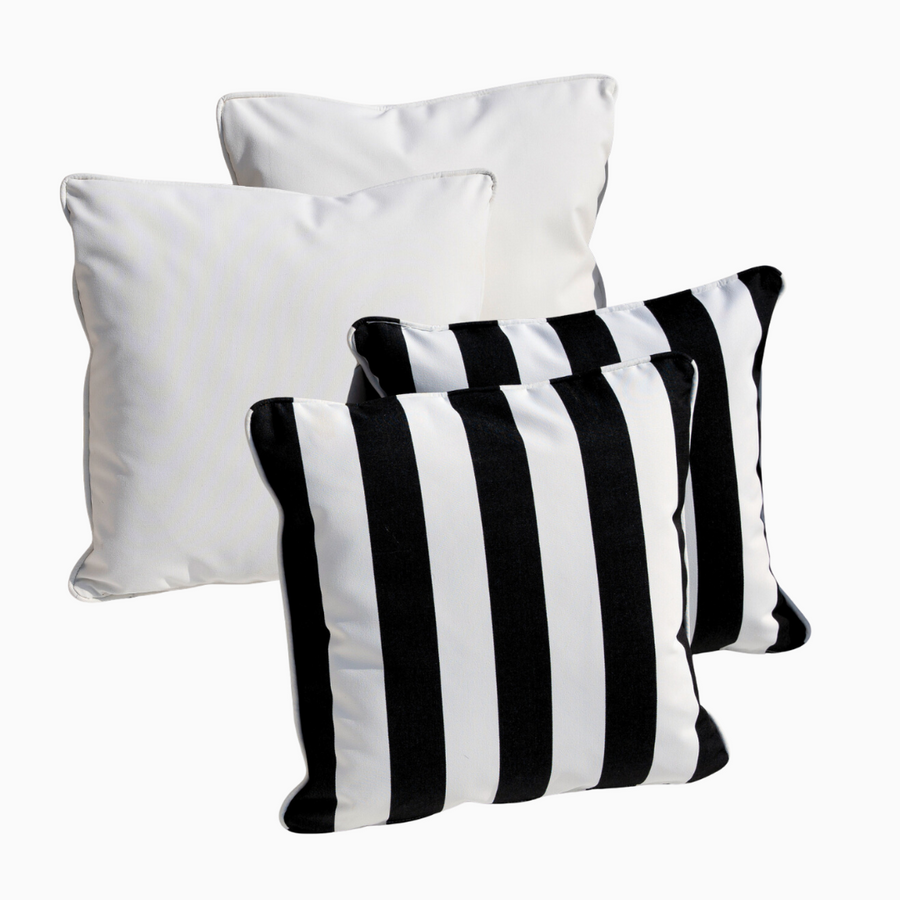 Monochrome Outdoor Cushion Bundle